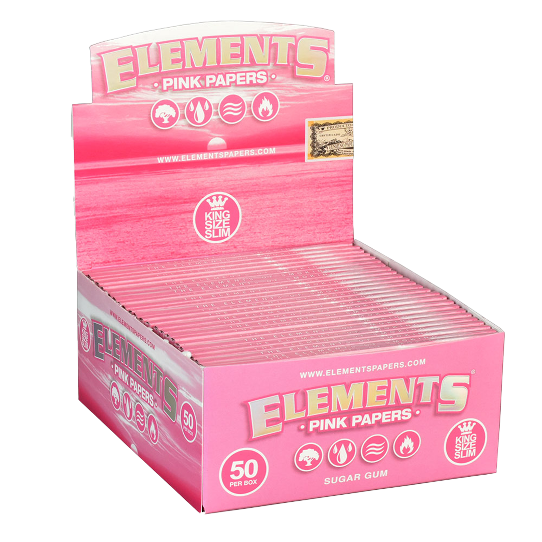 Elements Pink Rolling Papers