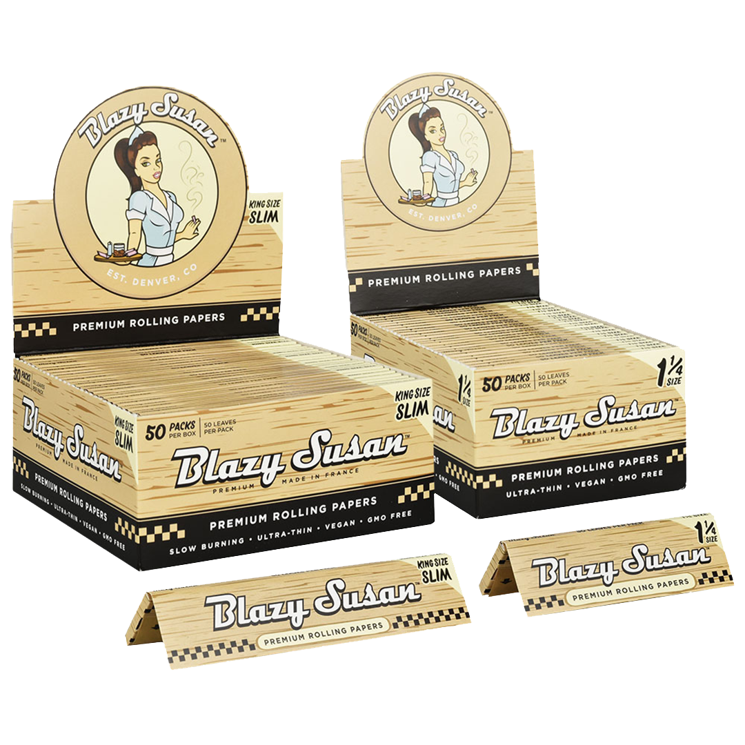 Blazy Susan Unbleached Rolling Papers