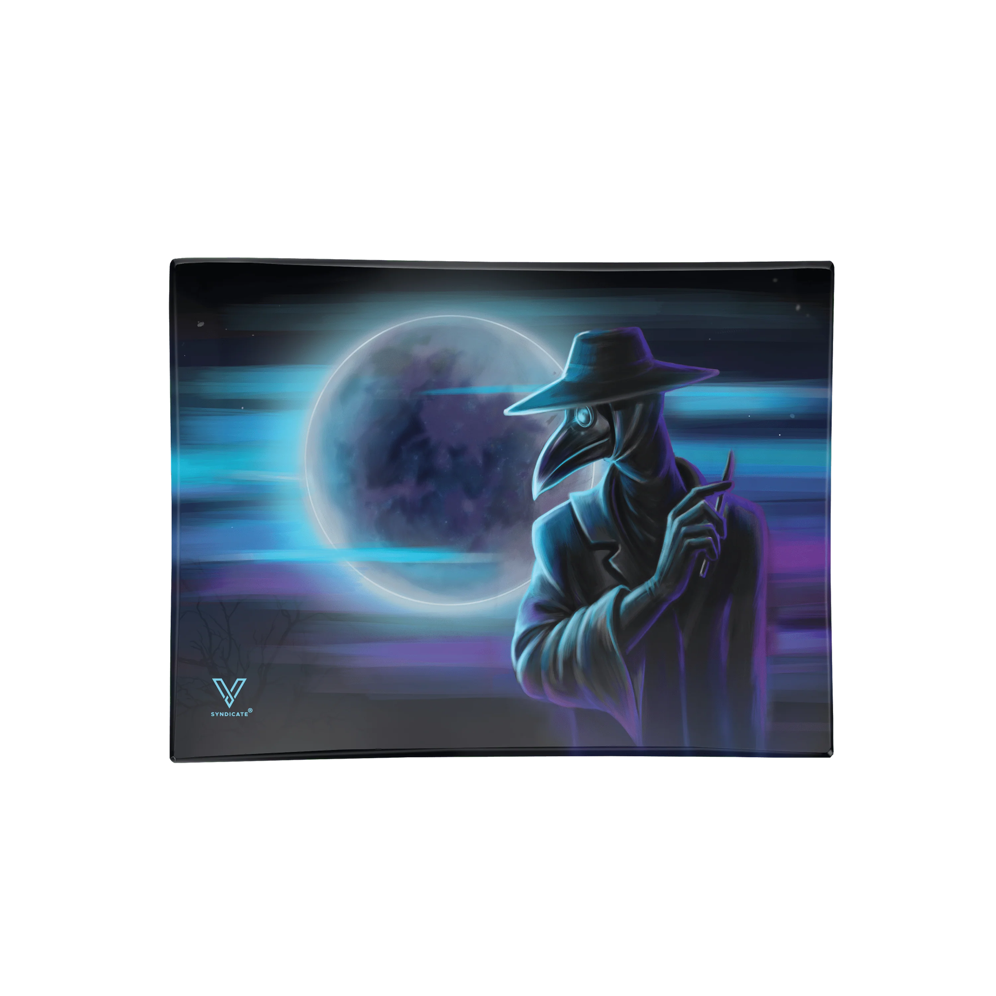 V Syndicate Glass Tray Dark Traveler