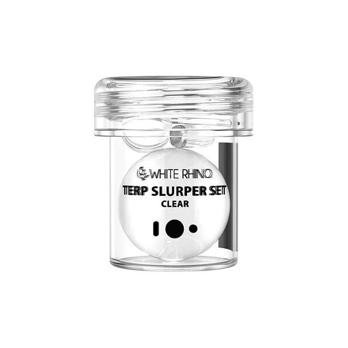 White Rhino Terp Slurper Set 3 Piece Clear