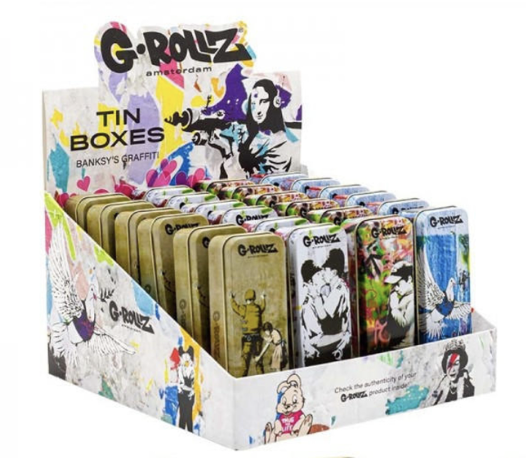 G-Rollz Tin Storage Box