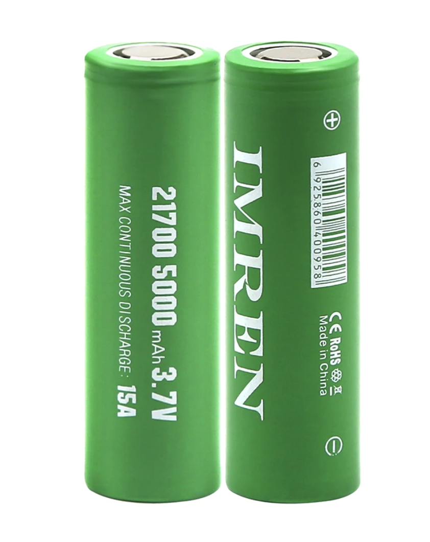 Imren 21700 5000mah 15A Battery