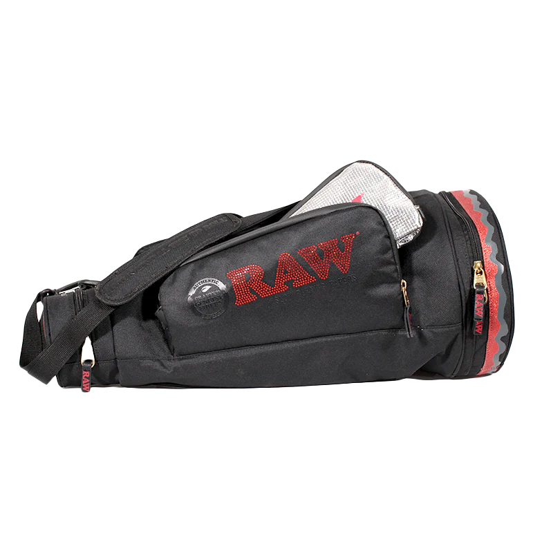 RAW Multi Compartment Cone Duffel Bag Black