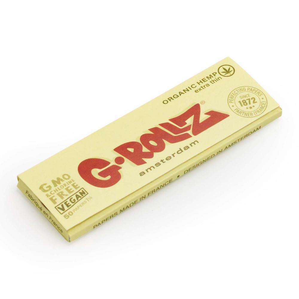 G-Rollz Organic Hemp Extra Thin Rolling Papers