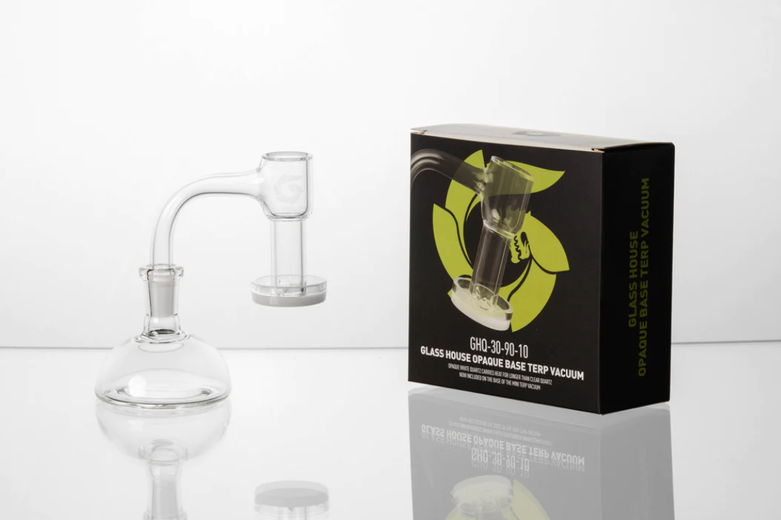 Glass House Opaque Base Terp Vacuum Banger Kit