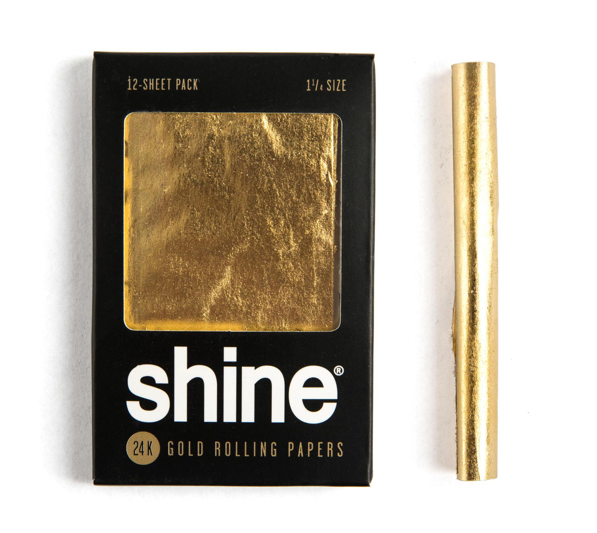 Shine 24k Gold Rolling Papers