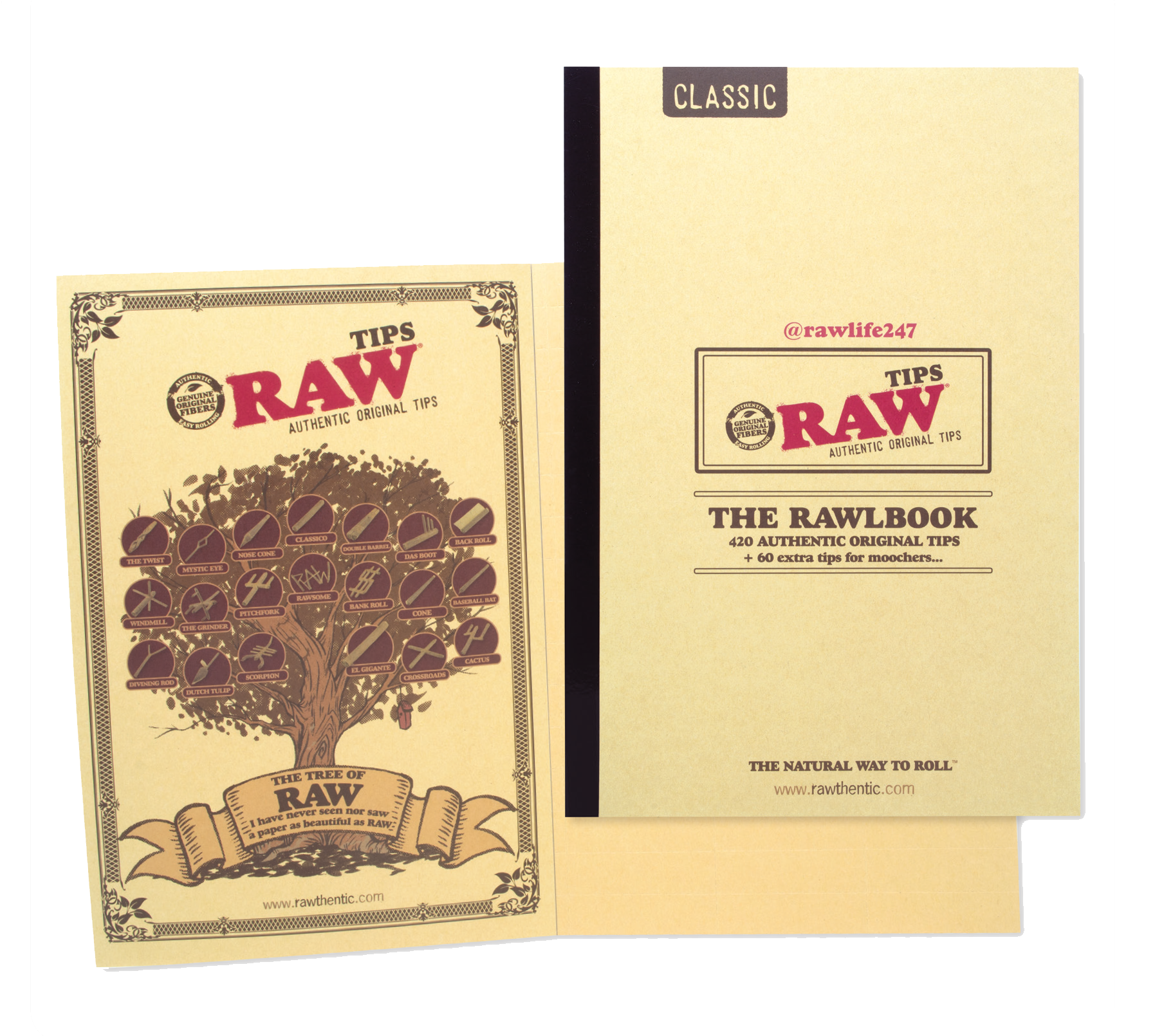 RAW The Rawlbook Classic Tips