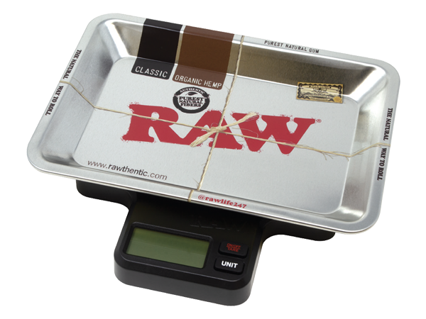 RAW x My Weigh Tray Scale