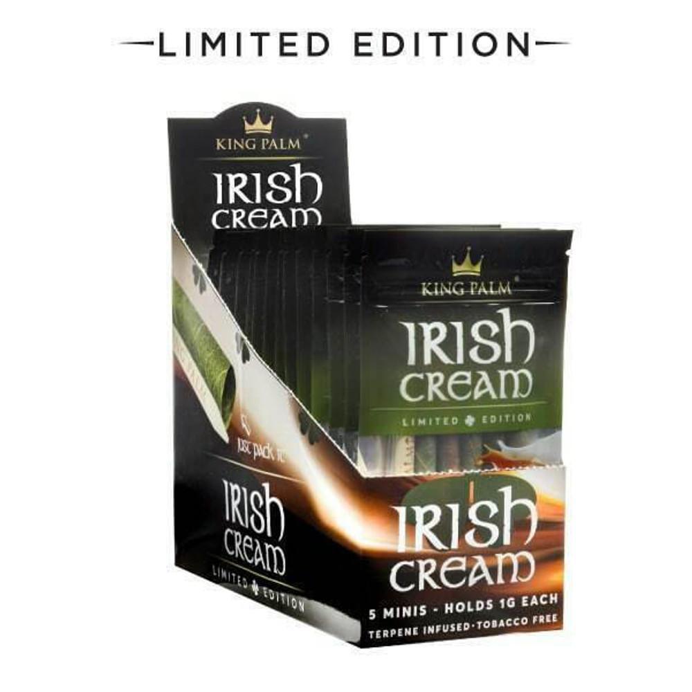 King Palm Leaf Rolls Irish Cream Limited Edition 5 Pack