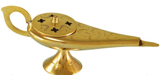 Aladdins Magic Lamp Incense Burner