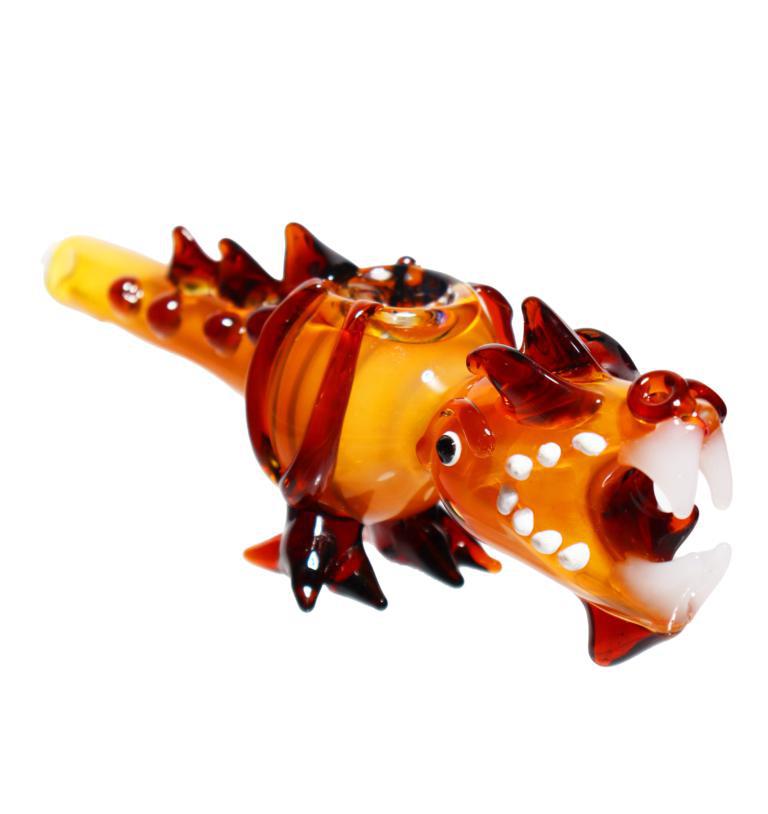 Dragon Glass Hand Pipe