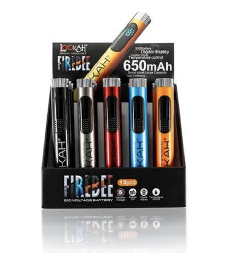 Lookah Firebee Digital 510 Thread VV Battery