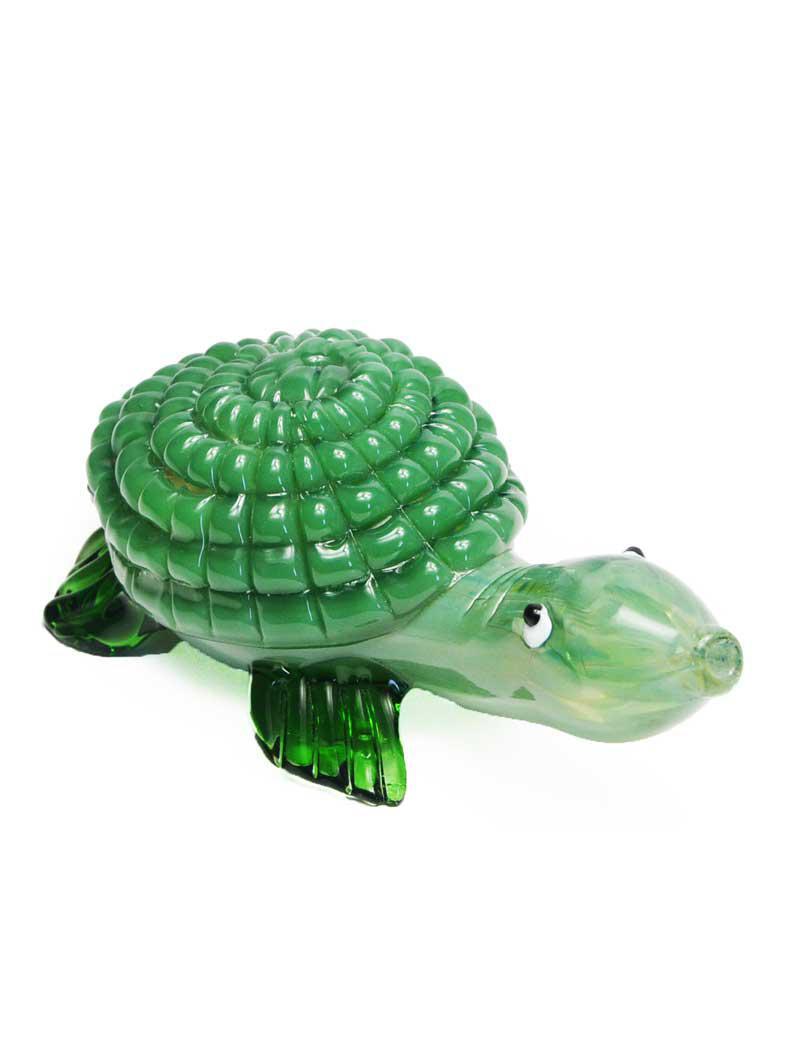 Turtle Glass Hand Pipe