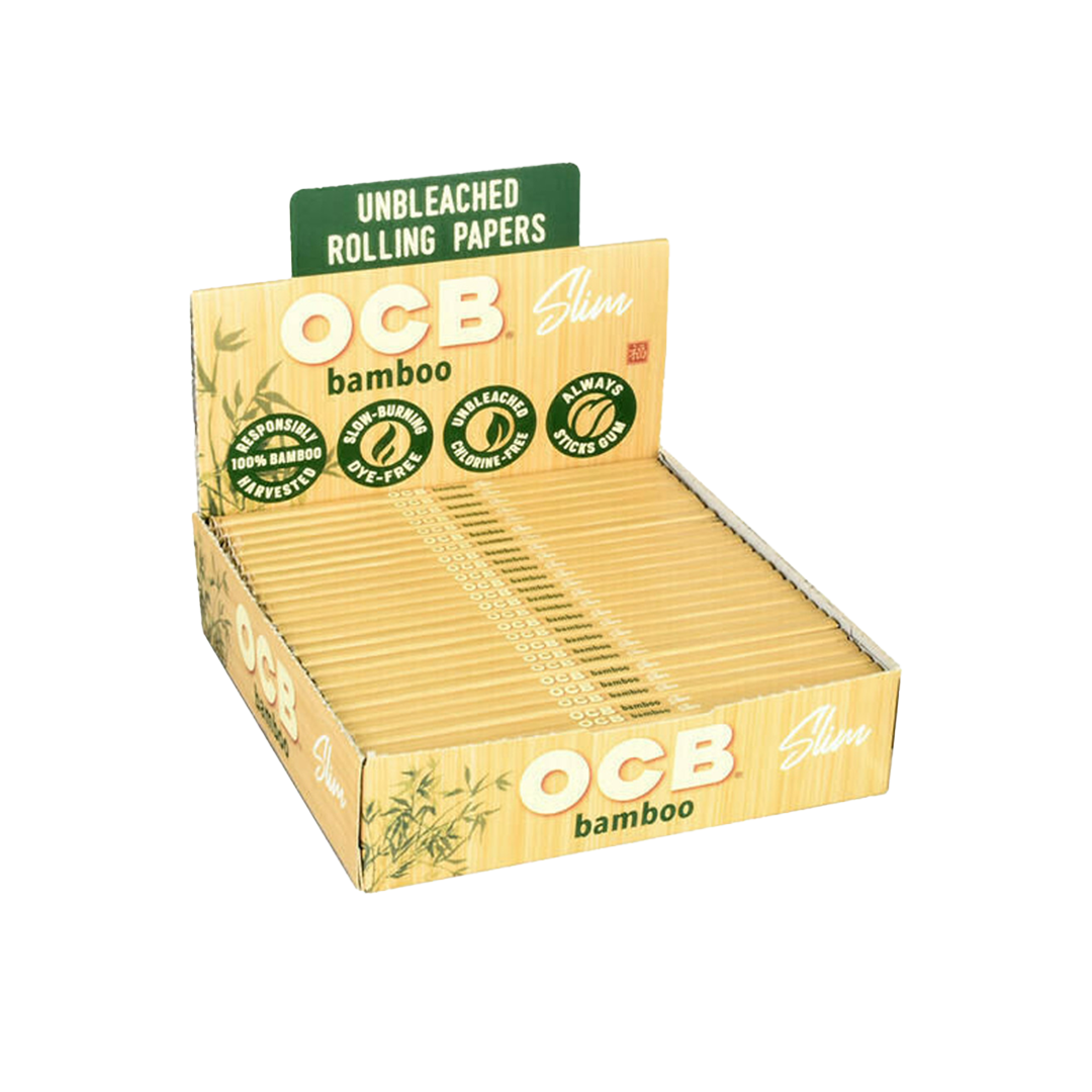 OCB Bamboo Rolling Papers King Size Slim