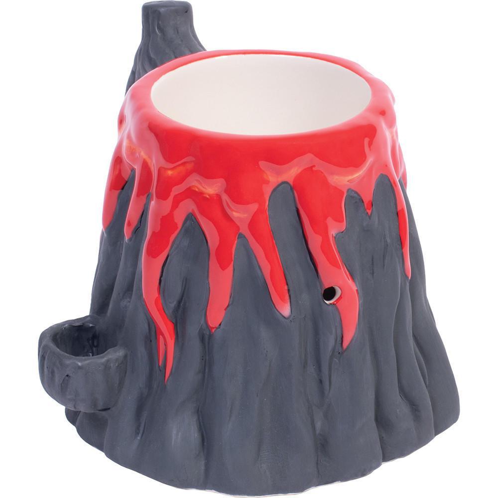 Fujima Volcano Porcelain Hand Pipe Mug