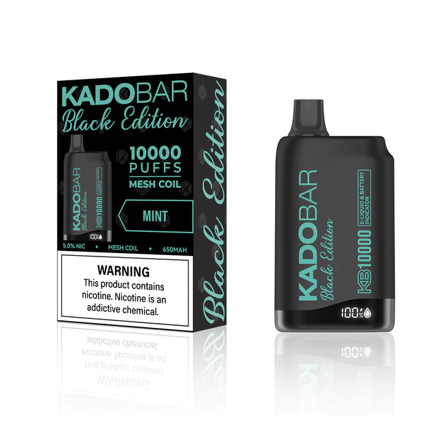 Kado Bars Black Edition 10000 Puffs Disposable