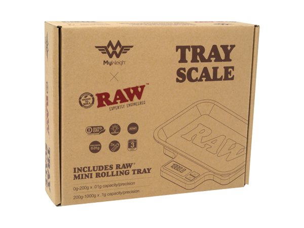 RAW x My Weigh Tray Scale