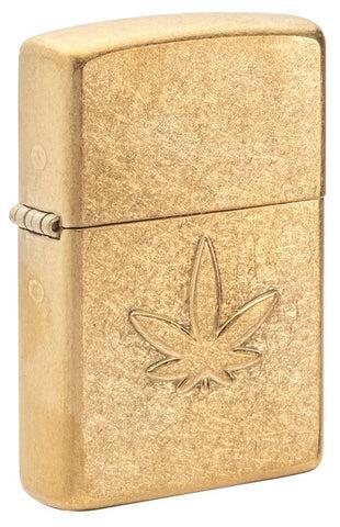 Zippo Cannabis Gold