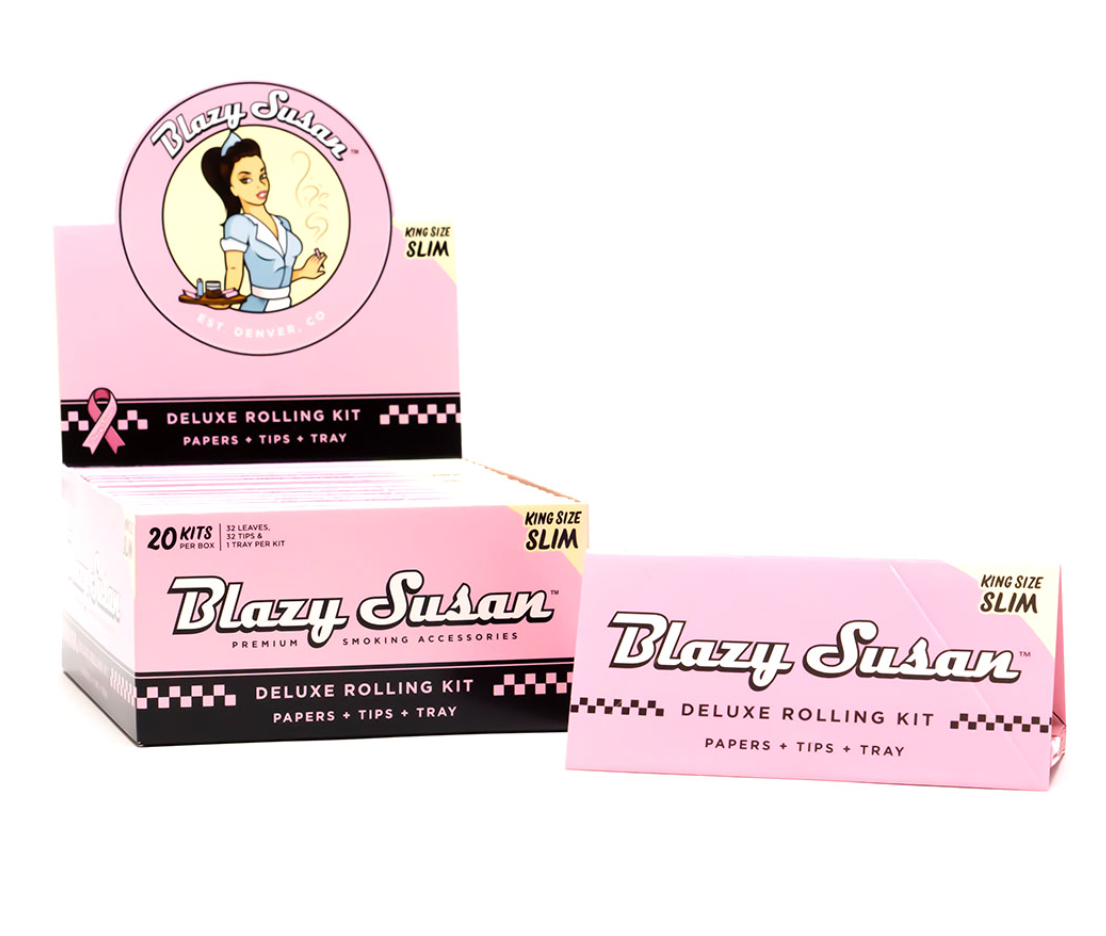 Blazy Susan Pink Rolling Papers