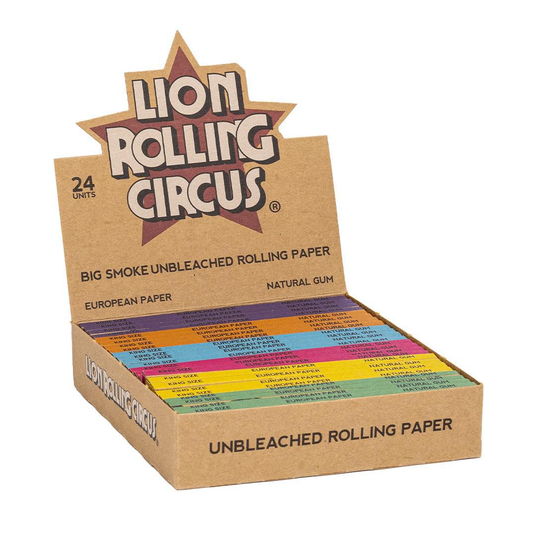 Lion Rolling Circus Unbleached Rolling Papers